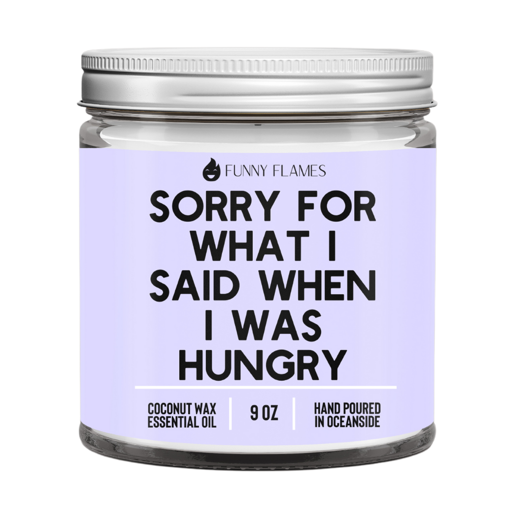 Sorry for what I said when I was hungry - Amazing Grace Alignment
