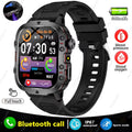 Men's Smartwatch with Flashlight - IP68 Waterproof Fitness Tracker - Amazing Grace Alignment
