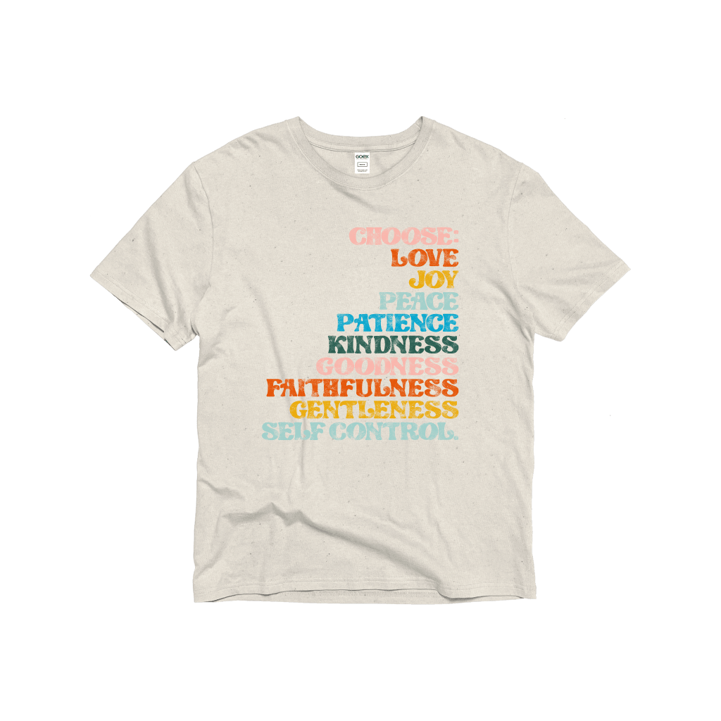 Fruit of the Spirit Unisex Eco - Cotton Tee - Amazing Grace Alignment