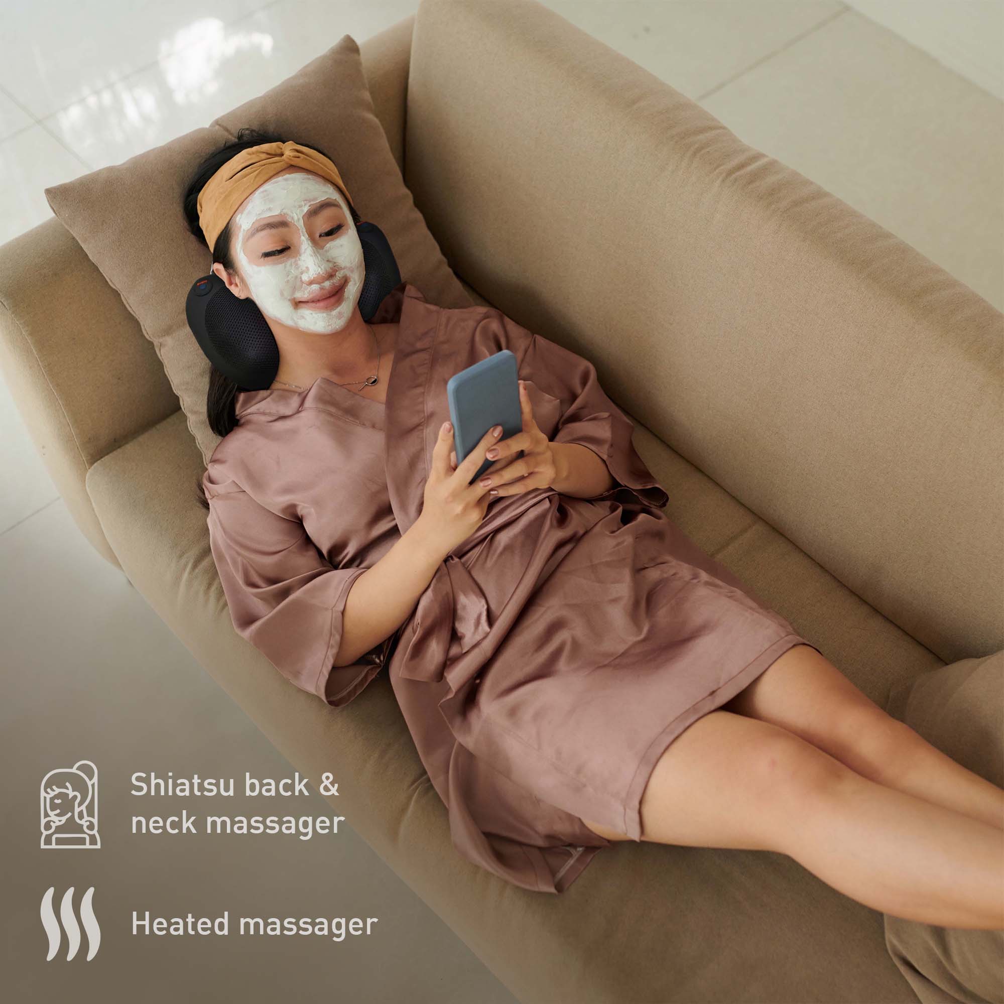 Shiatsu Heating Neck & Back Massager - Amazing Grace Alignment