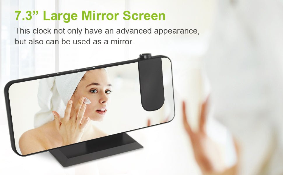 LED Projection Digital Alarm Clock Phone Charger - Amazing Grace Alignment