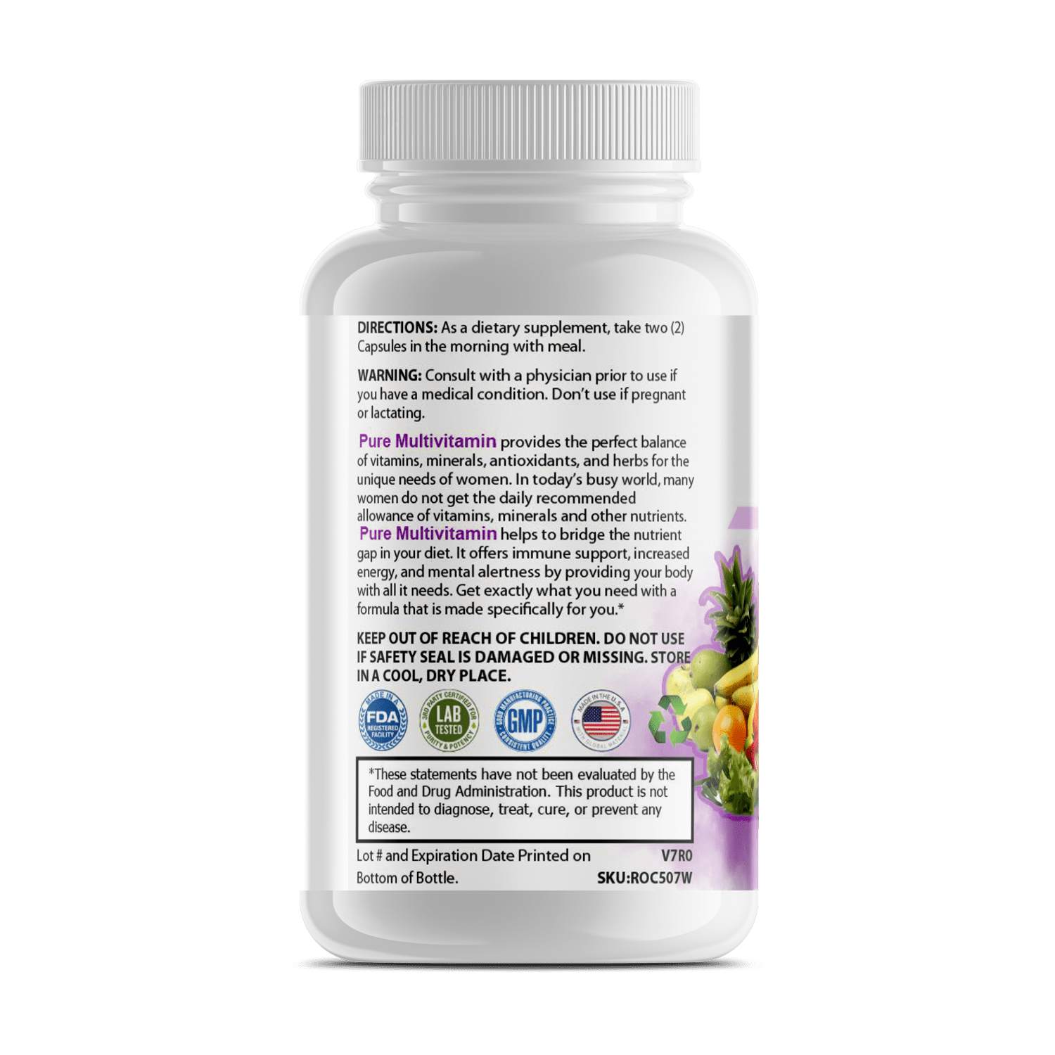 Pure Multi - Vitamins Womens - Amazing Grace Alignment