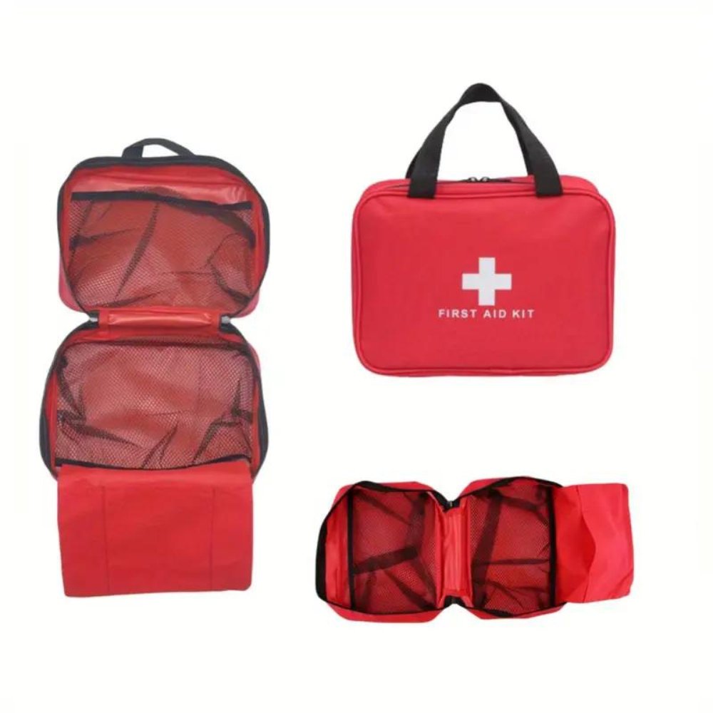 173pcs Large First Aid Kit: Portable Bag For Outdoor Hunting, Hiking, Camping And More - Including Emergency Supplies! - Amazing Grace Alignment