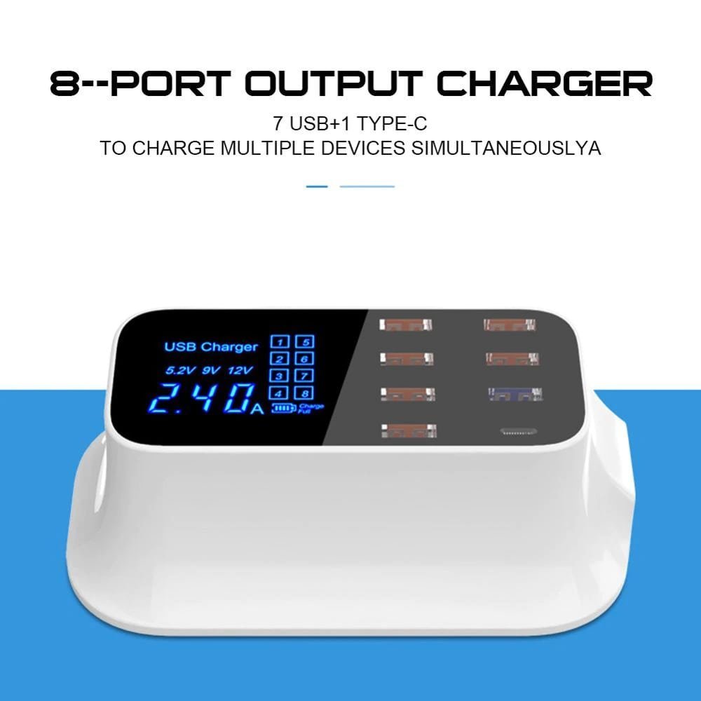 Multi - Port USB Charger Station Type C - Amazing Grace Alignment