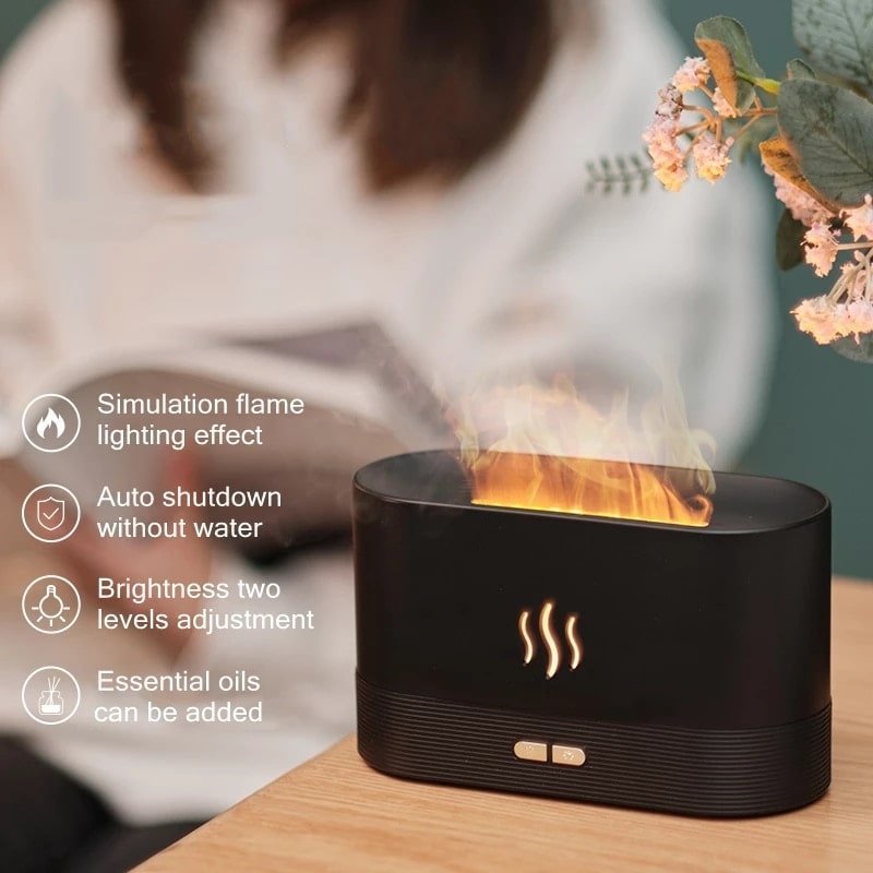 Ultrasonic Usb Fire Essential Oil Aroma Diffuser - Amazing Grace Alignment