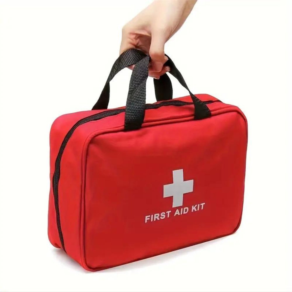173pcs Large First Aid Kit: Portable Bag For Outdoor Hunting, Hiking, Camping And More - Including Emergency Supplies! - Amazing Grace Alignment