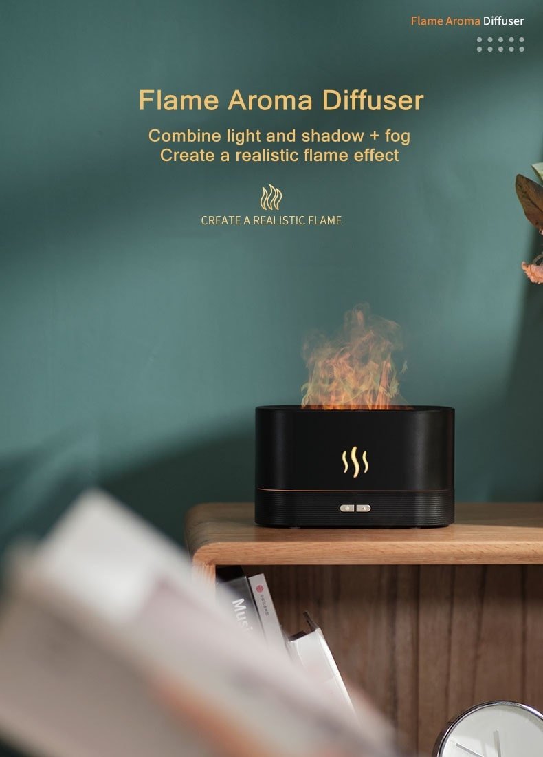 Ultrasonic Usb Fire Essential Oil Aroma Diffuser - Amazing Grace Alignment